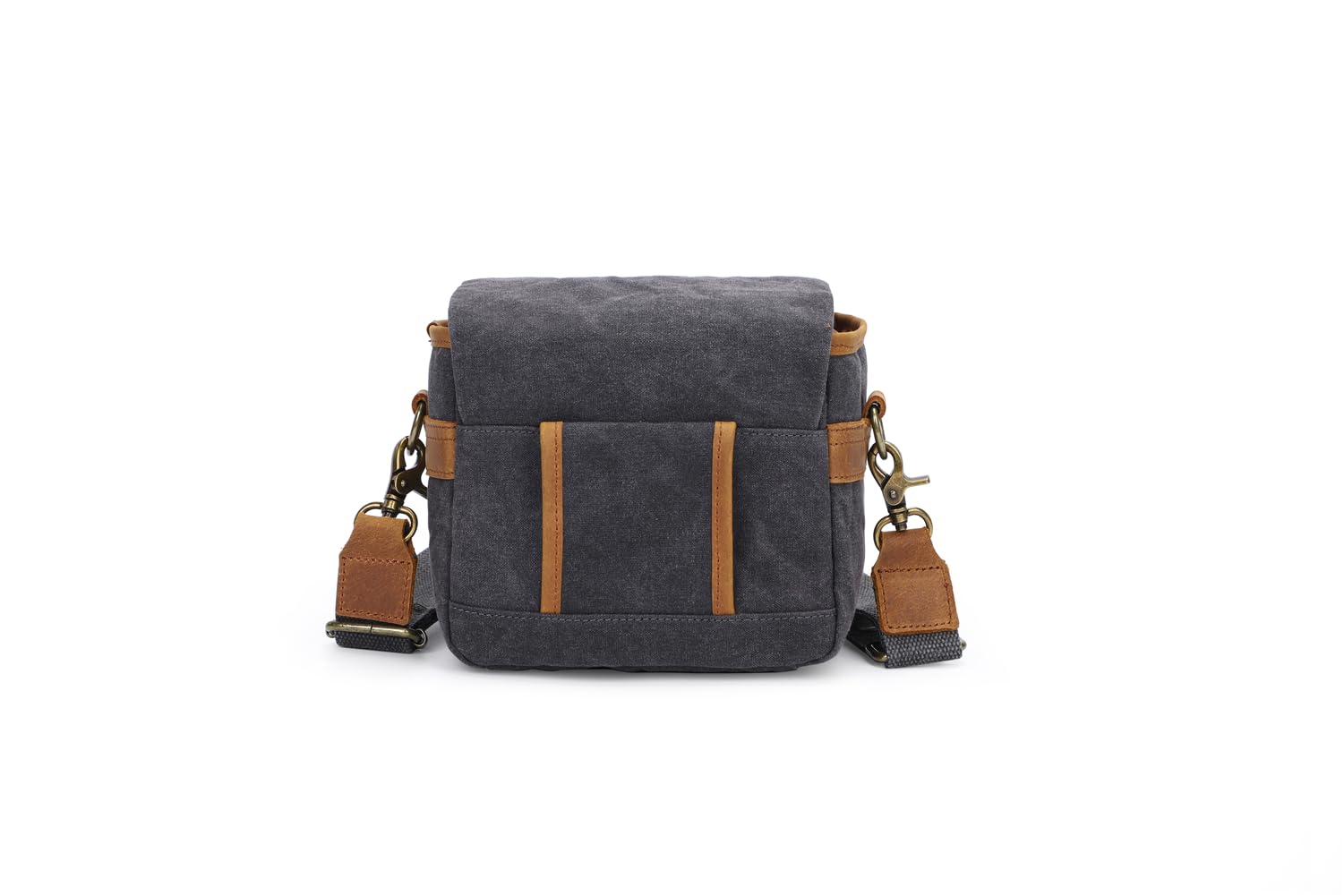 Borsa a tracolla vintage per fotocamera DSLR/SLR, custodia protettiva per fotocamera e obiettivo, borsa a tracolla per fotografia