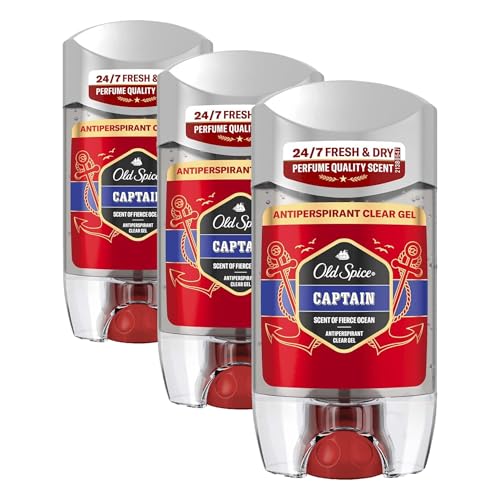 Captain Terlemeyi Önleyici Şeffaf Jel Deodorant 70 ml (3 paketi)