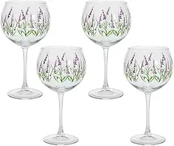 Jogo de Taças de Gin Blow Lavanda 630ml 4 peças - Hauskraft