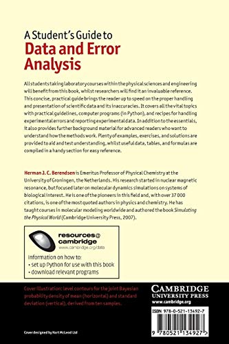A Student's Guide to Data and Error Analysis (Student's Guides) - Image 2