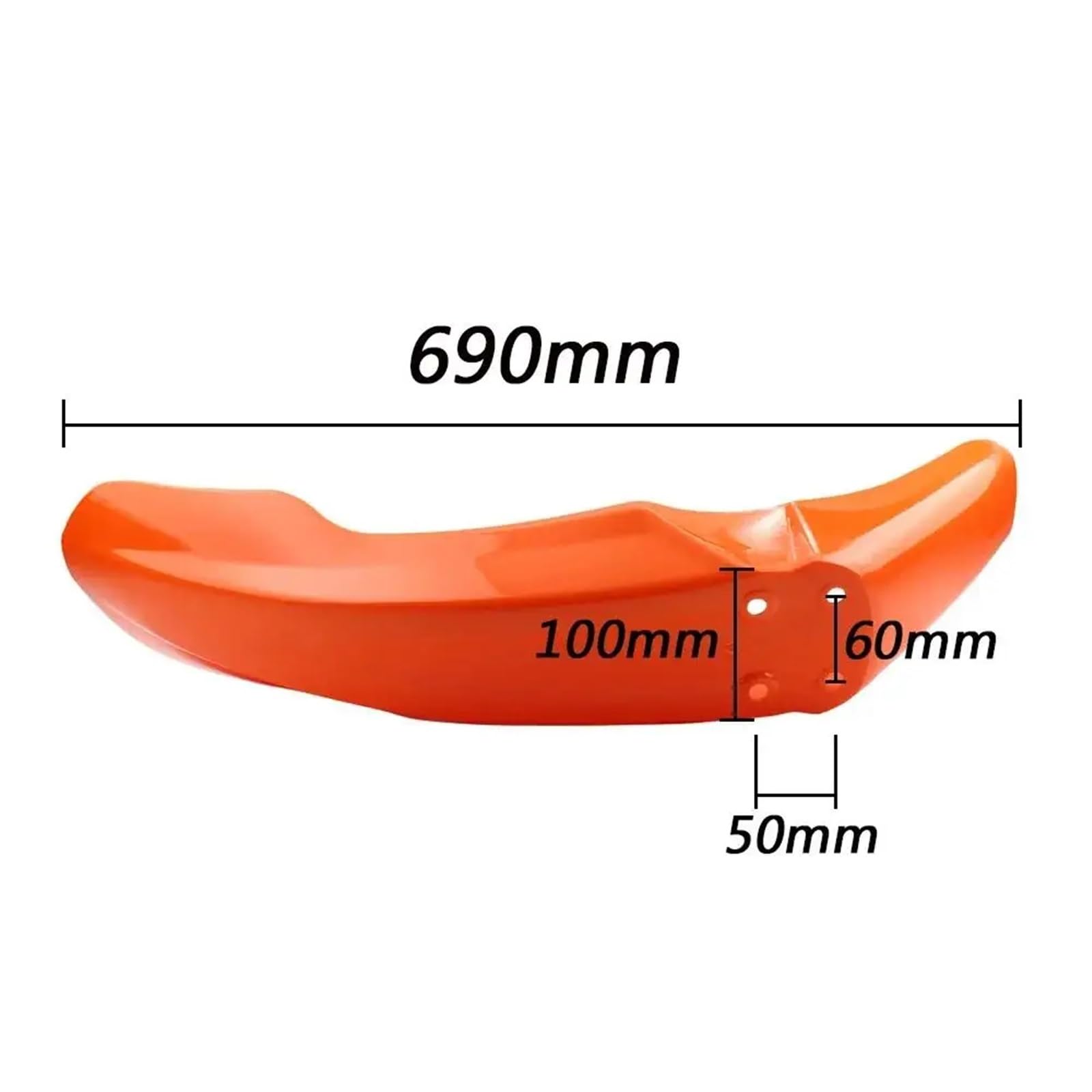 Adatto per Husq&varna per Kawasaki Parafango moto Motocross anteriore Tuning di ricambio protezione forcella(Red)