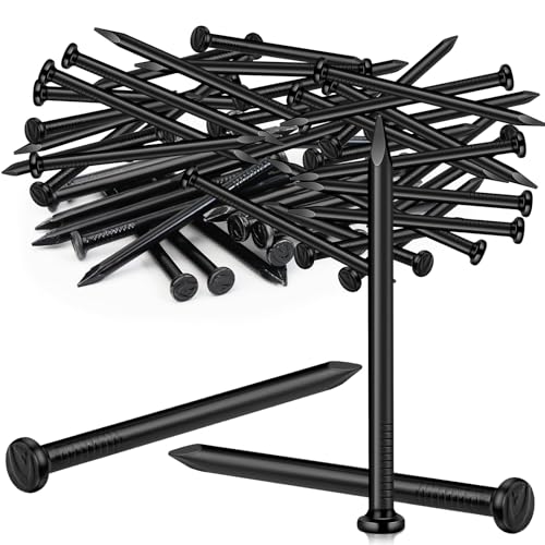 jwtyu 110 Stück Stahlnägel 30mm Nägel beton Stahlnägel für Betonwände Zimmermannsarbeit innen und Außen Verwenden