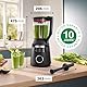 Bosch Highspeed-Standmixer, Smoothie Maker, 45.000 U/min, 6 Programme (inkl heiße Suppe & Reinigung), 2 L Mixbehälter, spülmaschinenfeste Teile, Made in Europe, 1800W, VitaPower Serie 6 MMBD665B1