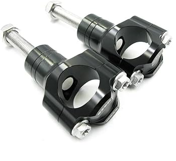 ハンドルクランプ　アルフィン 汎用 アルフィン アルミ ハンドル クランプ ブラック 2個 セット