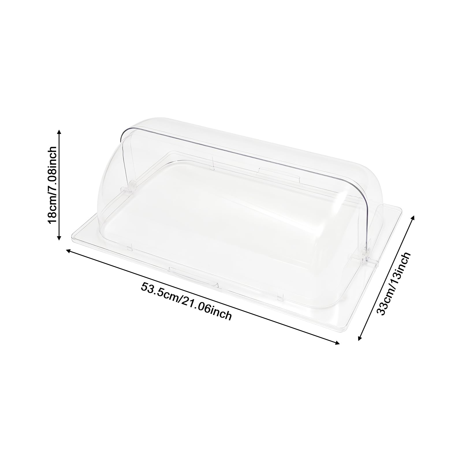 4 coperchi roll-top per catering