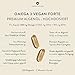 SUNDAY NATURAL® Omega 3 Vegan Forte - 120 Softgel Kapseln - 2.000 mg Algenöl pro Tagesdosis: 700 mg DHA + 360 mg EPA - Omega 3 Kapseln - Laborgeprüft