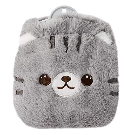 Cstore Rubber Hot Water Bottles Pain Relief with Cute Faux Fur Cover