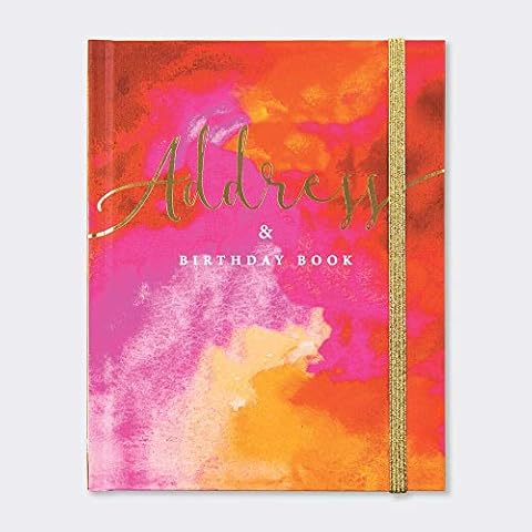 Rachel Ellen Flame Address and Birthday Book,AMZ-29438 Cover