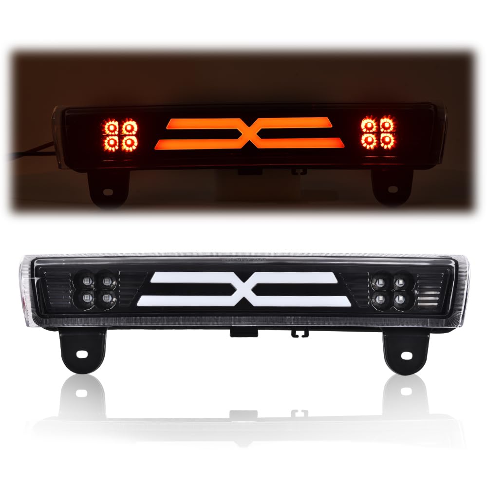 G-PLUS Third 3rd LED High Mount Brake Stop Light Compatible with 2000-2006 Chevy Suburban 1500 2500 2000-2006 Chevy Tahoe/GMC Yukon/GMC Yukon XL 1500 2500 15170955