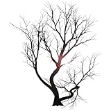 Large Vinyl Decal Bare Tree Branches Forest Decor Living Room Wall Sticker (ig2790) Black