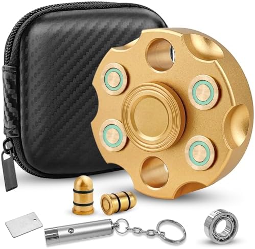 GZLCEU Fidget Spinner Juguetes, Luminoso Finger Spinner Fidget Sp...