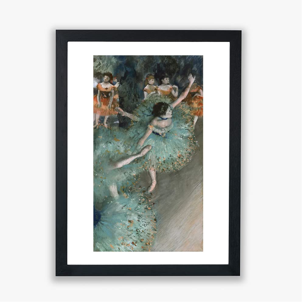Habiller un grand mur vide avec le poster Degas Danseuses en bleu XL