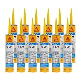 Sika Sikaflex 15LM Medium Bronze 10 oz Cartridge – 12 Pack Polyurethane Construction Joint Sealant for Concrete, Masonry, Metal, Window & Door Perimeters, High-Movement Exterior Weatherseal Caulk