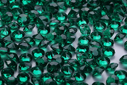 2000 pcs/Pack Wedding Table Scatter Confetti Crystals Acrylic Diamonds 8 mm Rhinestones