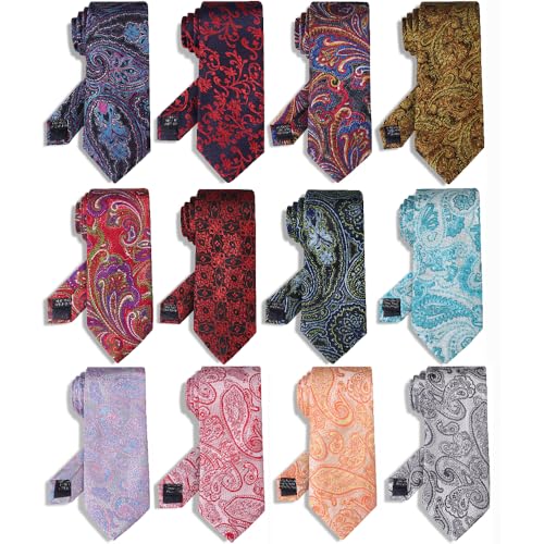 Image of WeiShang Neckties for Men, Classic Formal Tie