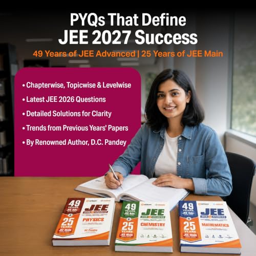 Image of Arihant 49 Years JEE Advanced (1978-2026) & 25 Years JEE Main (2002-2026) Mathematics PYQ Book | Chapterwise, Topicwise & Levelwise Previous Year Questions | 3-Level Practice, High Frequency Questions