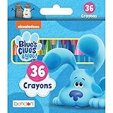 Nickelodeon Blue's Clues and You 36 Count Crayons in Tuck Box