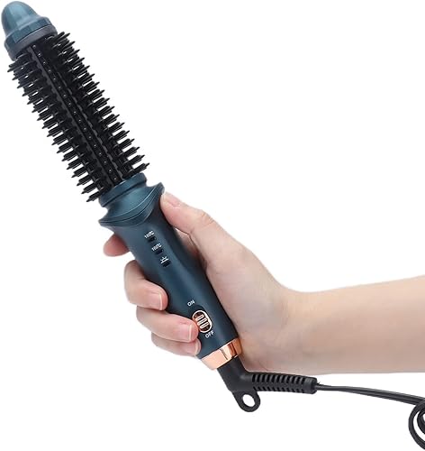 Rizador inteligente, 2 en 1, termostático, recto, rizado, cepillo de doble propósito, portátil, para el hogar, para el centro de belleza
