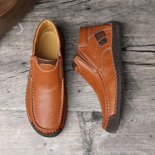 Image of Coramtty Mens Loafers Casual Slip on Shoes Business Moccasins Lightweight Refreshing Classic Slippers Walking Driving Travelling Outdoor