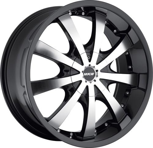MKW M102 17x7.5 Gloss Black MF BL 4x100 4x114.3 40et 73