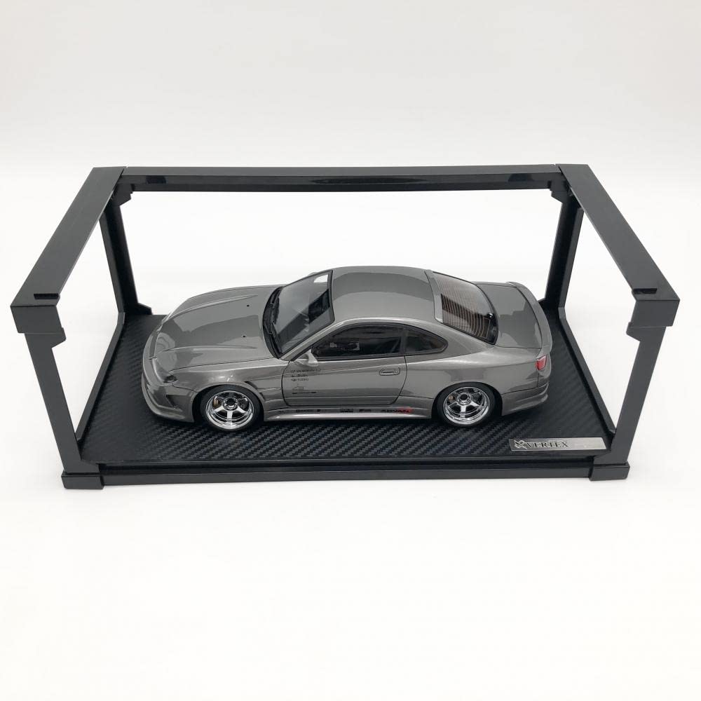 VERTEX S15 SILVIA ダークシルバー（1/18 IG2003 イグニッションモデル 1／18スケール VERTEX EDGE S15 SILVIA