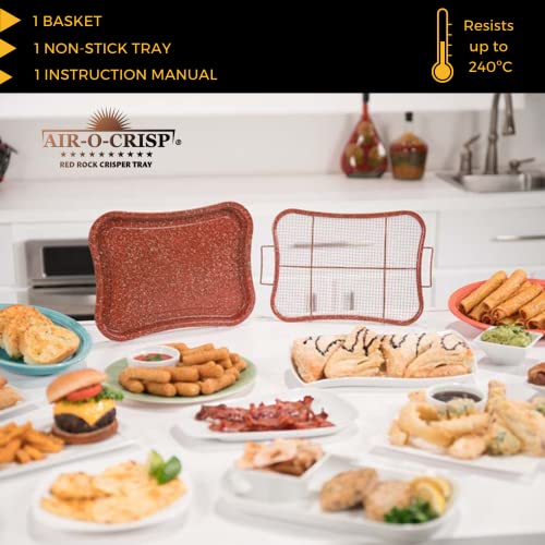 Air-o-Crisp® Red Rock Crisper Tray - Vassoio