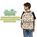 Nickelodeon SpongeBob Backpack for Kids - Officially Licensed SpongeBob SquarePants, Mr. Krabs, Squidward, Plankton Bookbag for Boys and Girls Kids and Adults - Laptop and Lunchbox Compartment