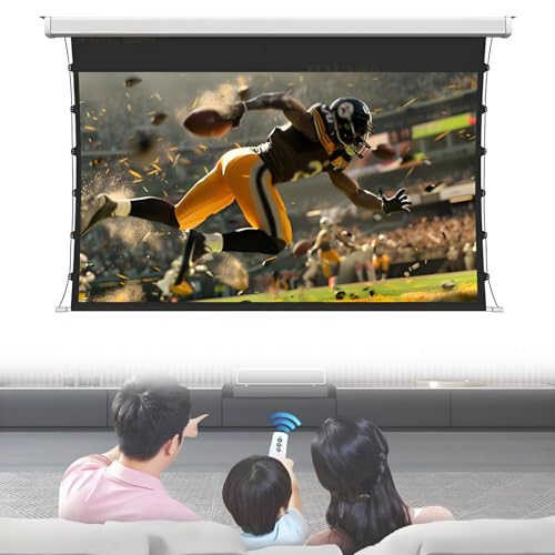Pantalla de proyección eléctrica motorizada 100 pulgadas 16:9