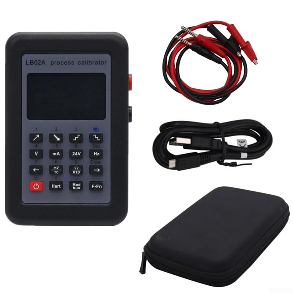 LB02A Calibrateur de processus pour fréquence pour PT100 TC mV mA 4-20mA 0-10V Entrée de sortie avec pour HART pour prise en charge Modbus, générateur de signal pour Thermoco