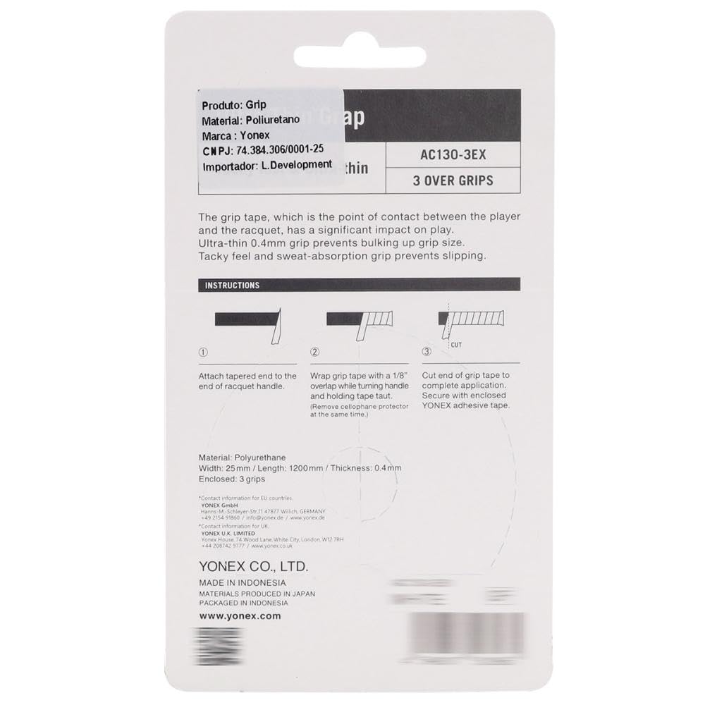 YONEX Ultra Thin GRAP - Synthetic Overgrip