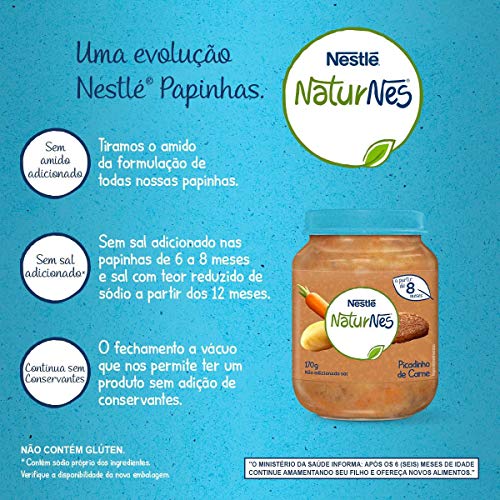Papinha, Picadinho de Carne, Nestlé, 170g