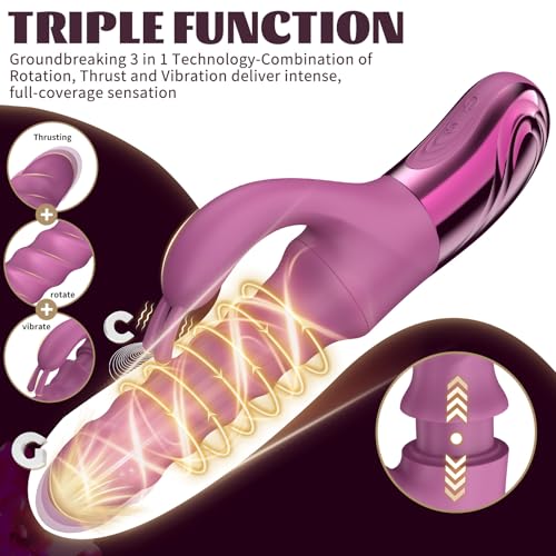 Tornado G Spot Rabbit Vibrator with 360° Swirl & Thrust Motion - Image 2