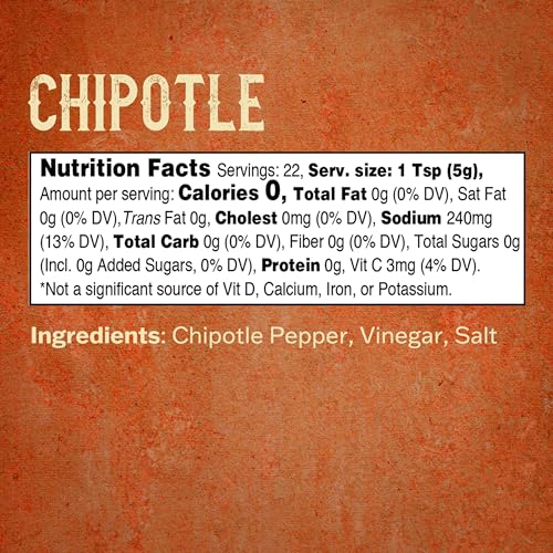 Image of Louisiana Pepper Exchange Chipotle Pepper Puree Sauce, Spicy, Smoky, Sweet Flavor Seasoning for Marinade, Adobo, Ranch Dressing, BBQ, Taco Salsa, Plant-Based, Gluten-Free, 2-Pack