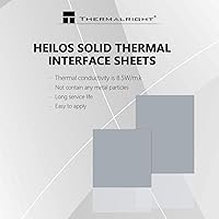 Vista 4 de Thermalright Heilos Hoja de interfaz térmica sólida Hoja de grasa de silicona conductora térmica sólida para CPU/GPU, conductividad térmica 8.5