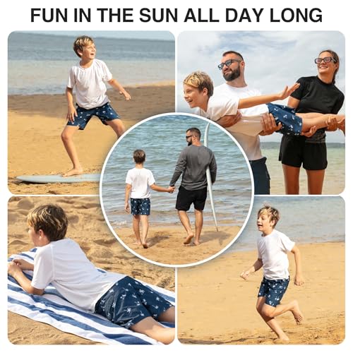 Image of Kanu Surf Boys' Avalon Quick Dry UPF 50+ Beach Swim Trunk