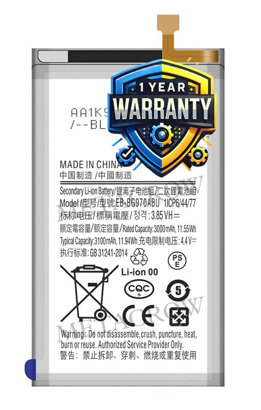 Image of Original EB-BG970ABU Battery Compatible for Samsung Galaxy S10e S10E S10 E - (3100mAh) - 1 Year Warranty CD4