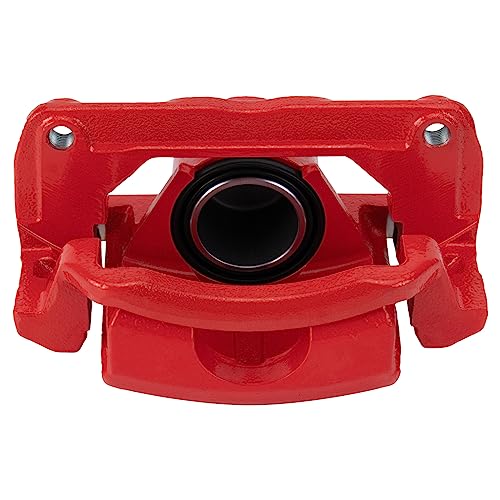 Image of TRQ Performance Front Driver and Passenger Side Brake Caliper Set Caliper Brackets Compatible with 06-12 Ford Fusion 07-12 Lincoln MKZ 06 Lincoln Zephyr 06-11 Mercury Milan 06-13 Mazda 6