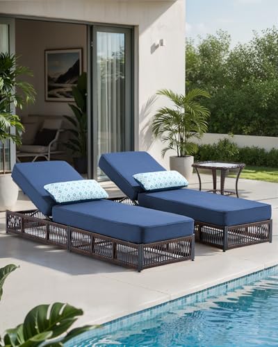 Luxury Outdoor Wicker Lounge Chair