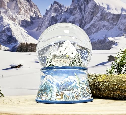 Weihnachts-Schneekugel mit Musik | Schneekugel Nostalgische...