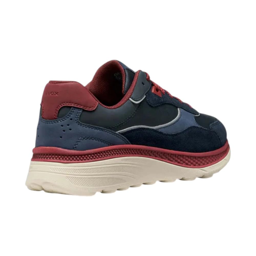 Geox MAN U SPHERICA ACTIF X1 Sneakers Navy/DK RED 43_EU