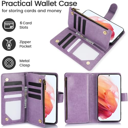 Coque Samsung S21 YM020 UK Violet évite les rayures de clés