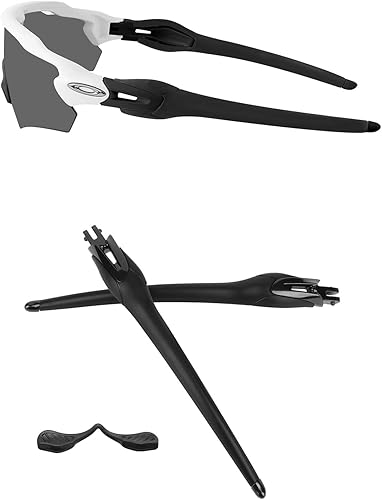 Miniatura 1 de GOHIN Piernas de repuesto para gafas Oakley Radar EV PathPitchAdvancer, color negro