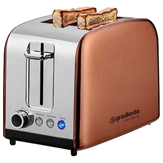 TORRADEIRA ELÉTRICA EXCELLENCE Gradiente Cobre Collection PGTR202 850W 127V