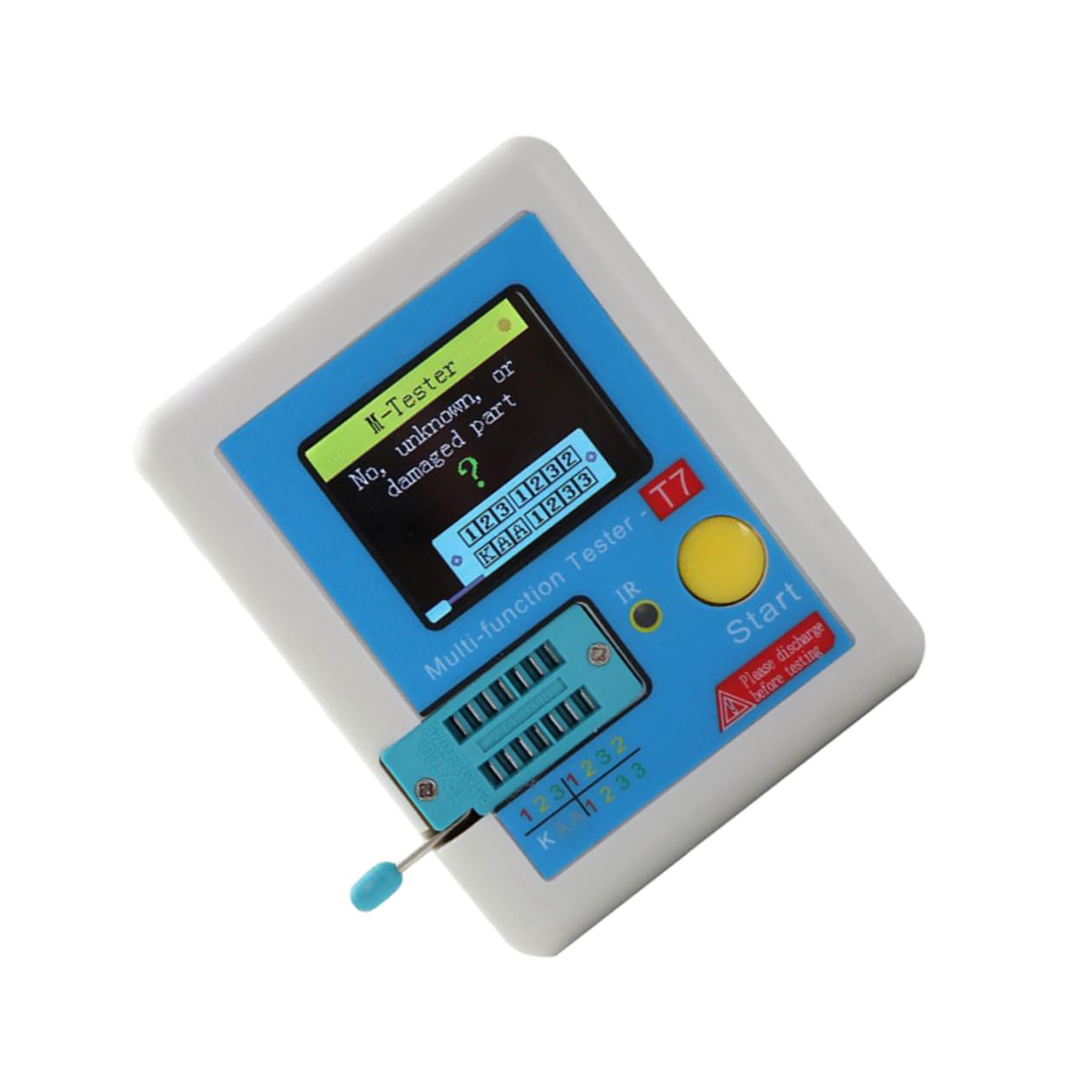 1pc Tester Misuratore Di Precisione Per Elettronica Schermo A Colori Completo Forma D'onda Ir Auto-calibrazione