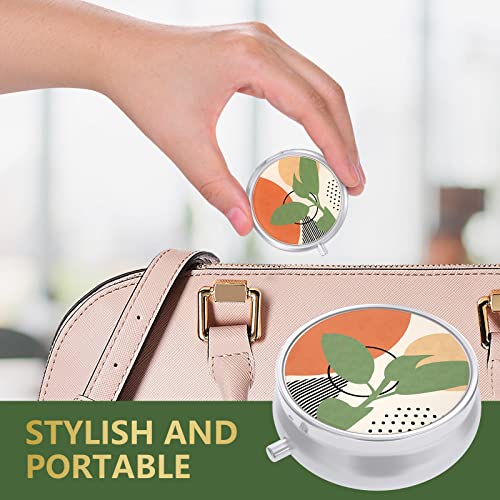 Image of Pill Box, Small Pill Case for Purse & Pocket, Travel Medicine Organizer