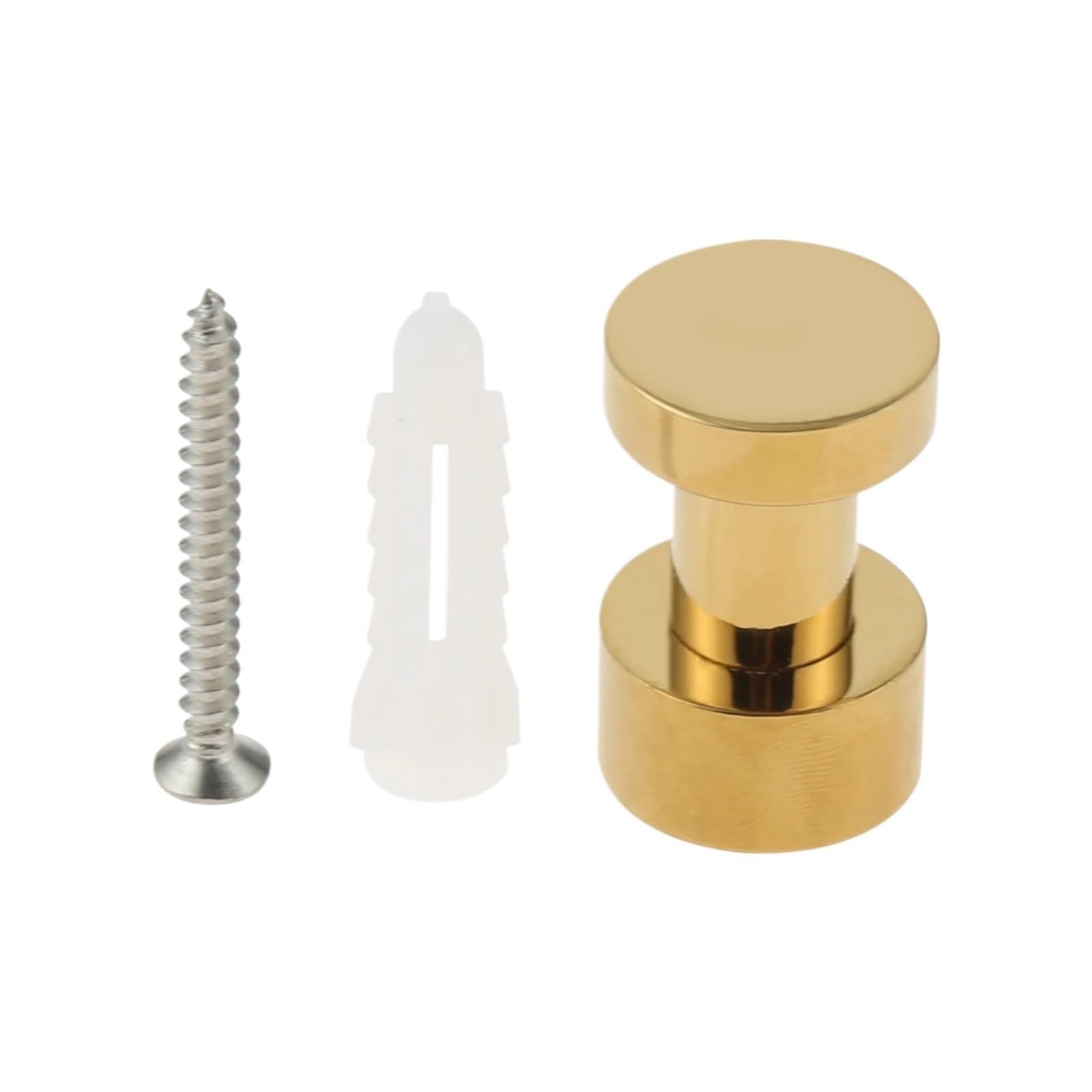 Yxinaer Golden Brass Plated Single Robe Hook Pure Brass Coat Hook