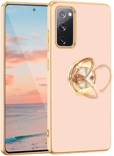 Miniatura 8 de Fingic Funda para Samsung Galaxy S20 FE 5G, funda para Galaxy S20 FE con soporte de anillo, soporte de anillo giratorio de 360, soporte magnético,