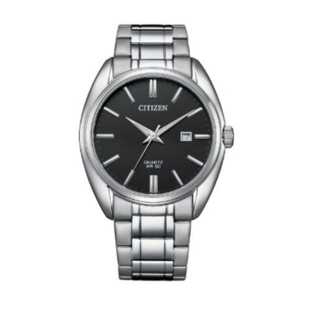 CITIZEN Stainless Steel Analog Black Dial Men Watch-Bi5100-58E, Silver Band (B0BFBFGYWT) Amazon Price History, Amazon Price Tracker