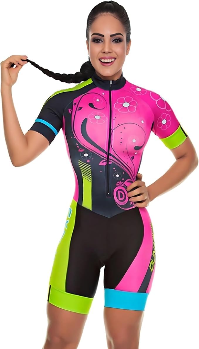 Mono de manga corta para mujer, 10 colores, para ciclismo, profesional, ropa de ciclismo, tallas XS-3XL, 9, Large
