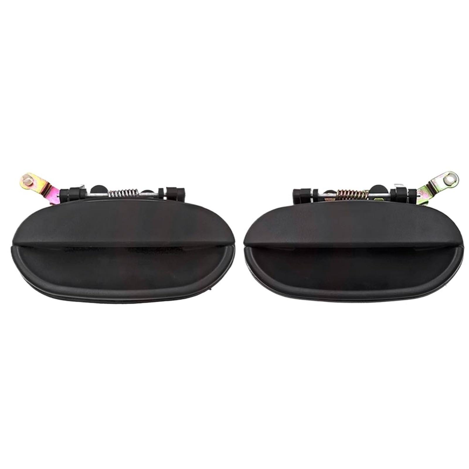 OHKYLSD Door Handle Front Rear Outside Exterior Door Handles 82660-22000 82650-22000 83660-22000 83650-22000 for Hyundai for Accent 1995-1999 Replacement Handles(Set of Rear)